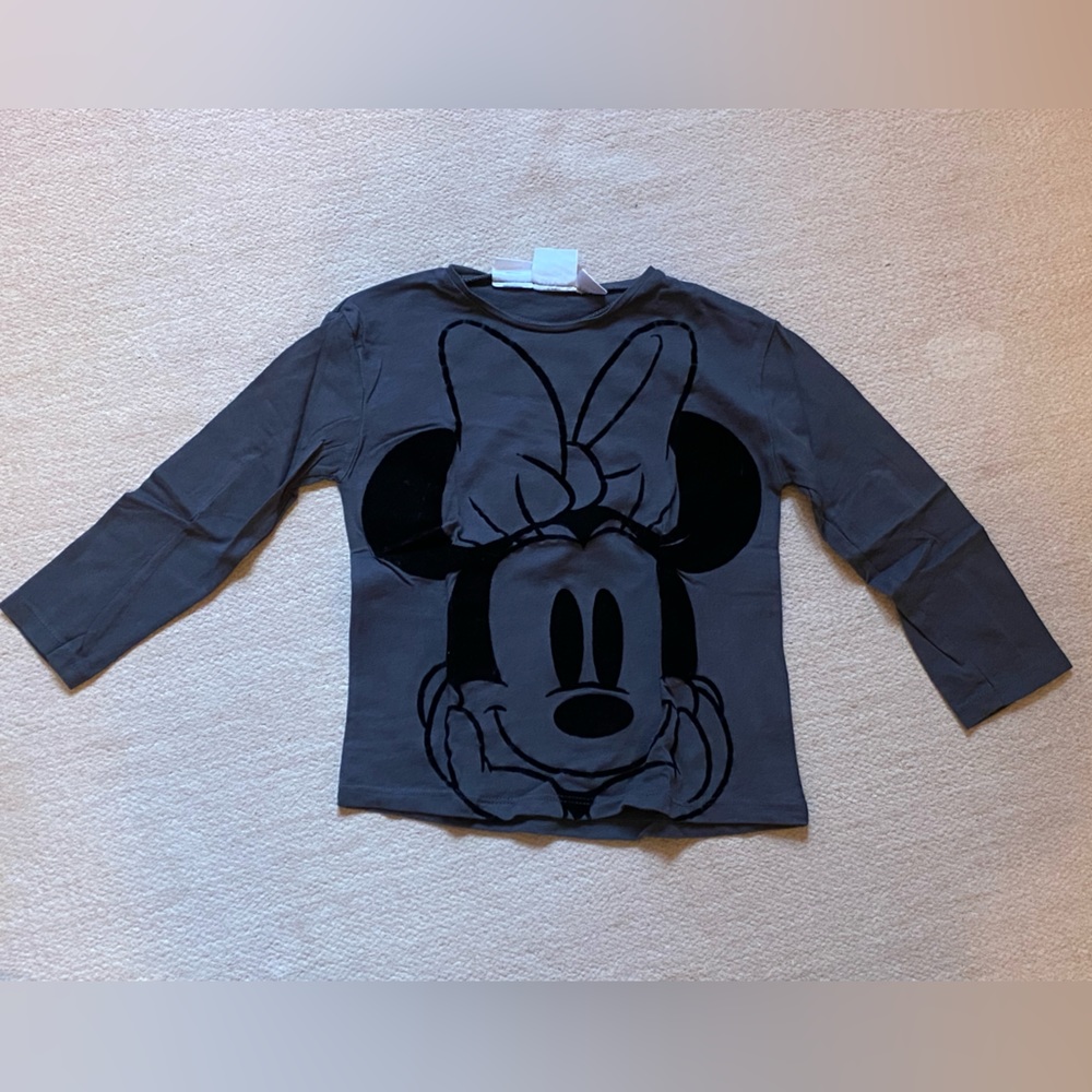 Zara Kids Disney Minnie Mouse Tee Shirt - Size 4-5 years